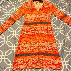 Vintage Inspired Anne Klein Dress.  Size L